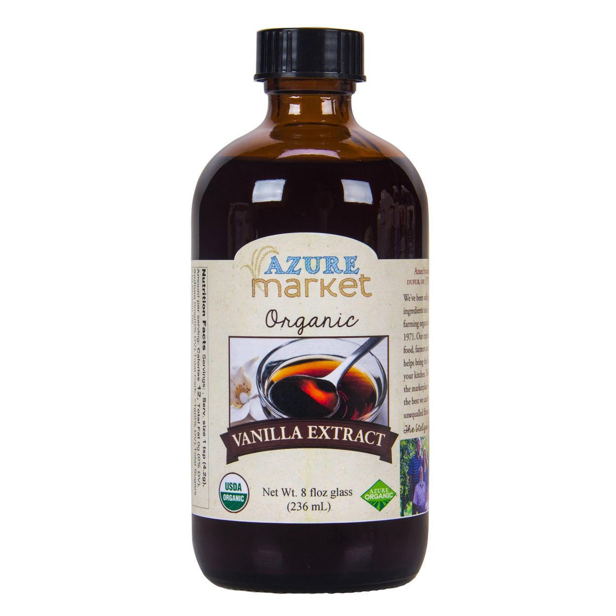 Azure Market Organics Vanilla Extract, Organic - Azure Standard