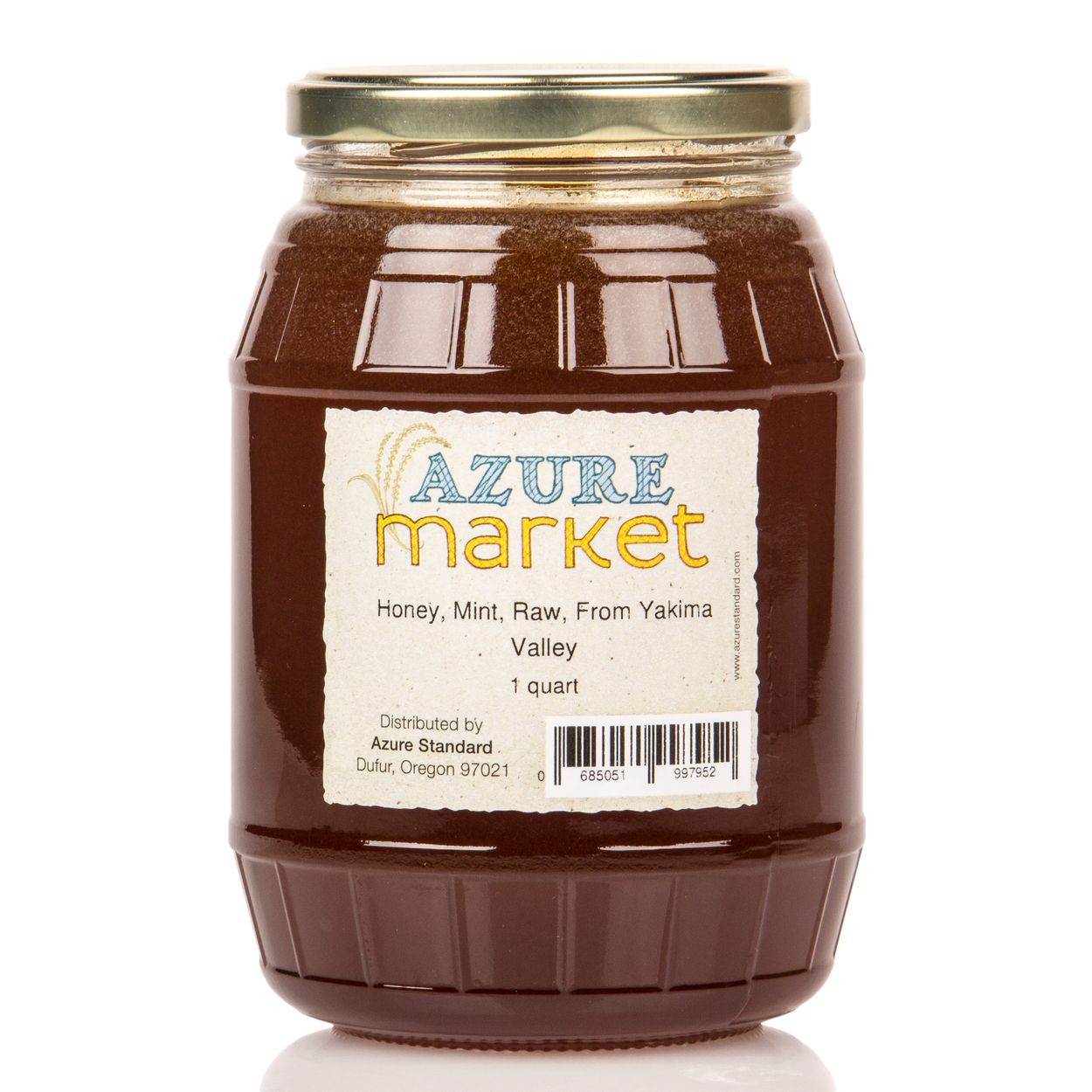 Azure Market Honey, Mint, Raw, From Yakima Valley - Azure Standard