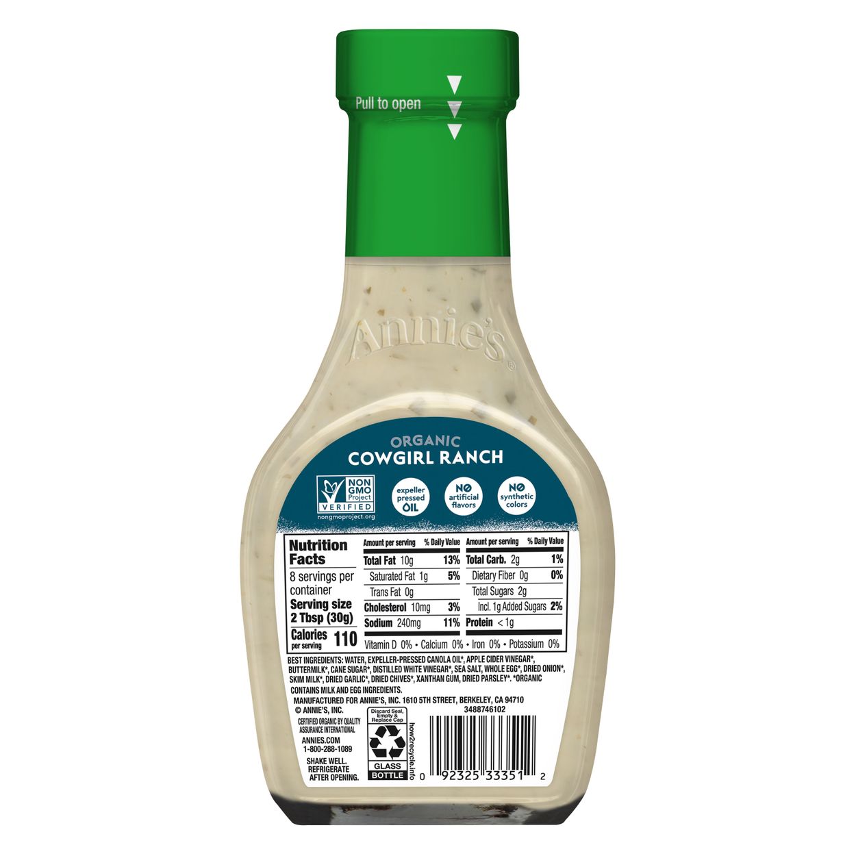 Annie's Cowgirl Ranch, Dressing Organic - Azure Standard