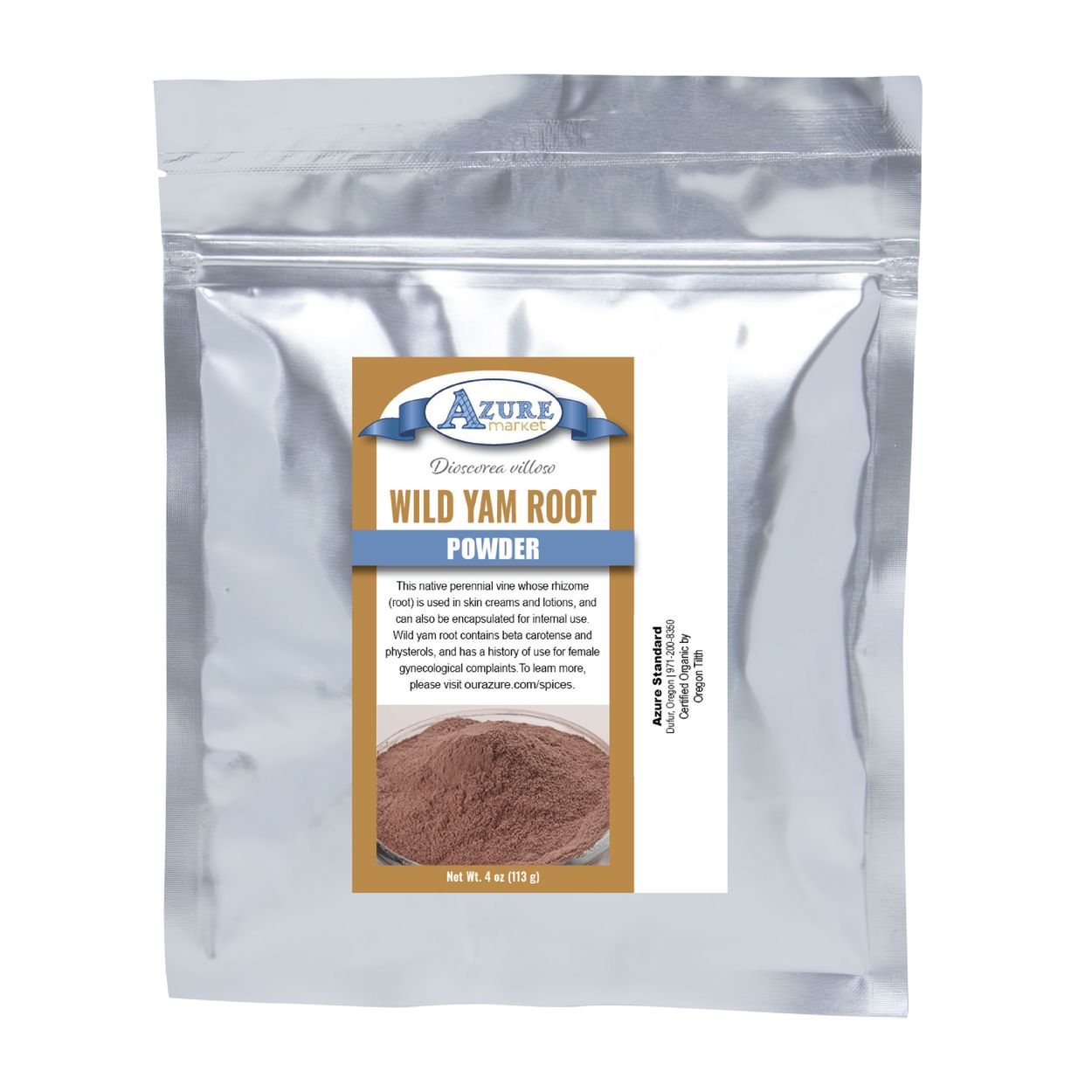 Azure Market Wild Yam Root Powder - Azure Standard