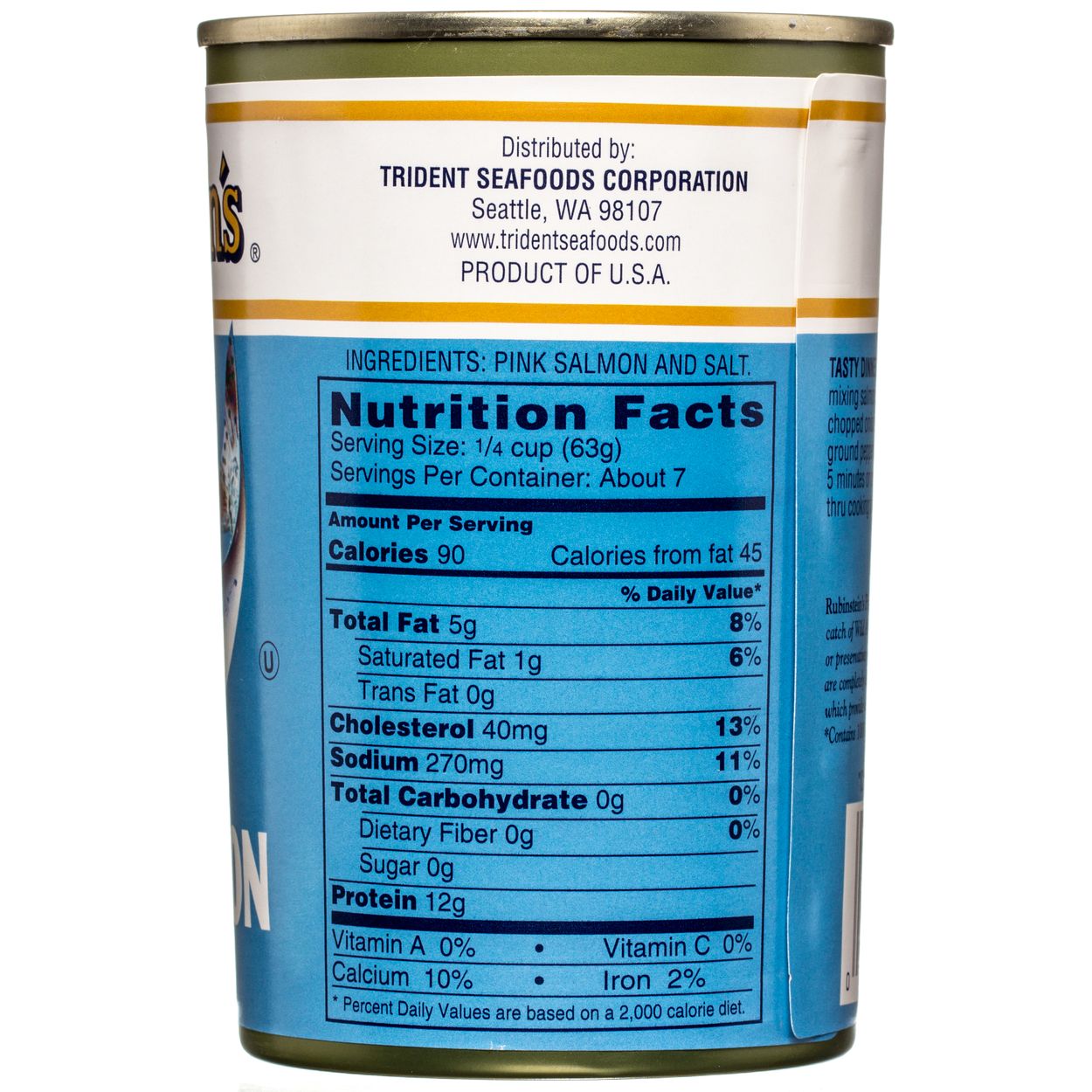 Rubinstein's Pink Salmon - Azure Standard