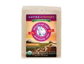 Azure Market Organics Coffee Ground, Water Processed Decaf, Light