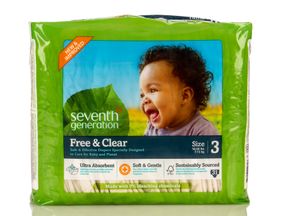 Compostable diapers top