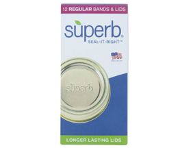 Canning Lids with Bands, Mason, Regular