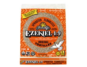 【たくあんです!!】【フレッド・デ・ラ・ブレトニエ−ル 】 Food For Life Ezekiel Sprouted Tortillas, 9 inch, Frozen, Organic