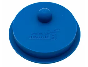 Silicone Fermentation Airlock Valve Lid With Stainless Steel Band