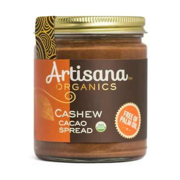 Cashew Cacao Spread, Organic, 8 oz
