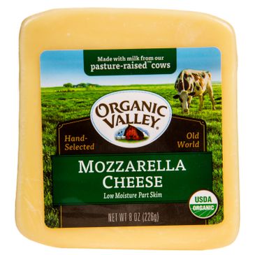 Organic Valley Mozzarella Cheese, Organic - Azure Standard