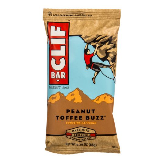 Clif Bar Peanut Toffee Buzz Bar Azure Standard