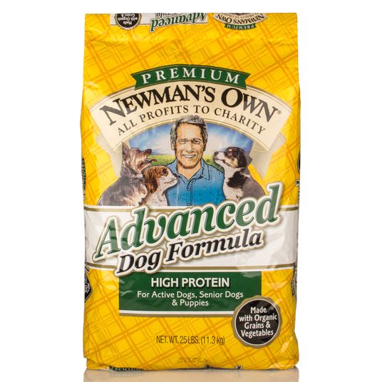 Newman's own advanced hot sale formula dry dog food