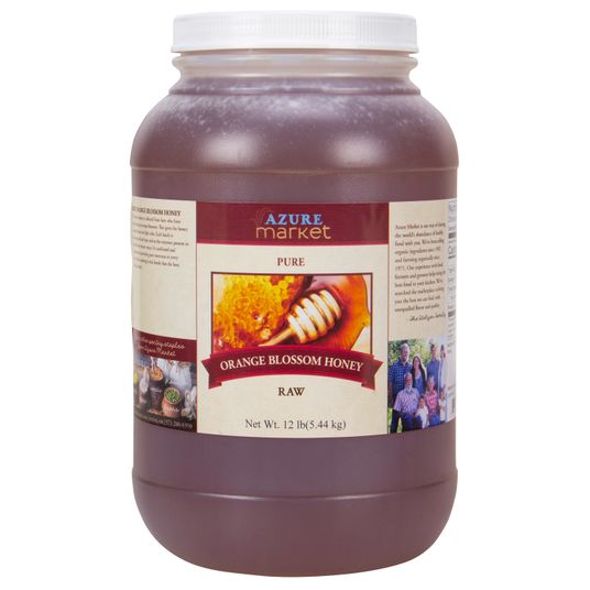 Azure Market Honey, Raw, Orange Blossom - Azure Standard