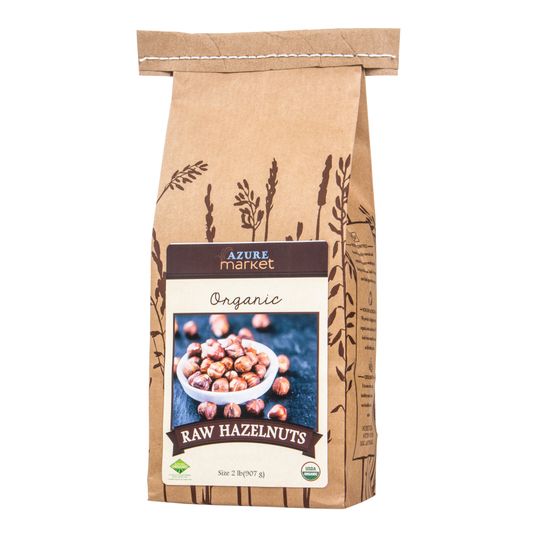 のりまる Azure Market Organics Hazelnuts, Raw, Organic - Azure Standard