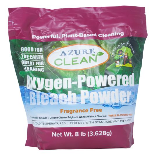 Azure Clean Oxygen Power'd Bleach Powder - 8 lb pouch