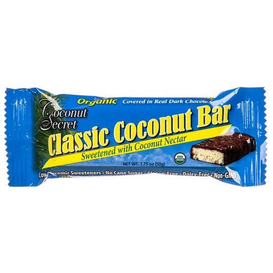 Coconut Secret Coconut Bar, Classic, Organic Azure Standard