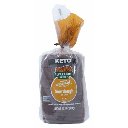 Alvarado Street Bakery Sprouted Wheat Sourdough Bread, Keto, Frozen