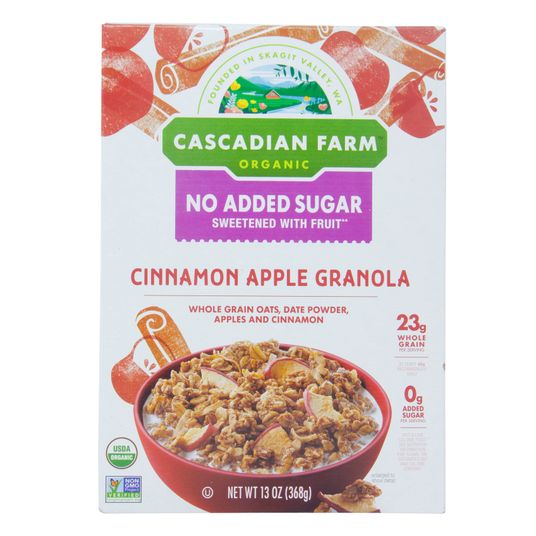 Cascadian Farm Cinnamon Apple Cereal, Organic - Azure Standard