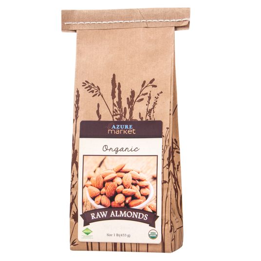 Azure Market Organics Almonds, Raw, Organic - Azure Standard