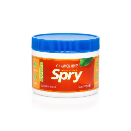 Spry Xylitol Mints, Cinnamon - Azure Standard