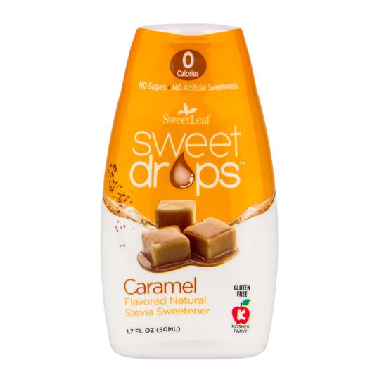 Sweet Leaf Sweet Drops, Caramel, Stevia Azure Standard