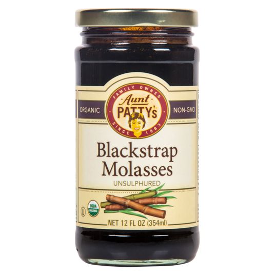 Aunt Patty's Molasses, Blackstrap, Unsulphured, Organic Azure Standard