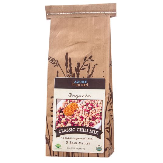 Azure Market Organics Classic 3-Bean Chili Mix, With Seasoning