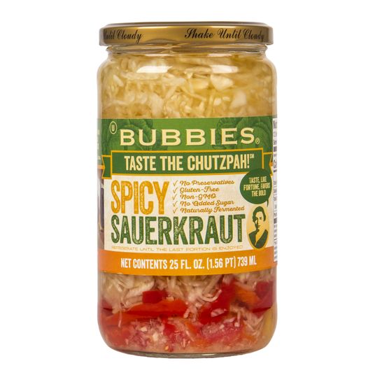 Bubbies Sauerkraut, Spicy Azure Standard