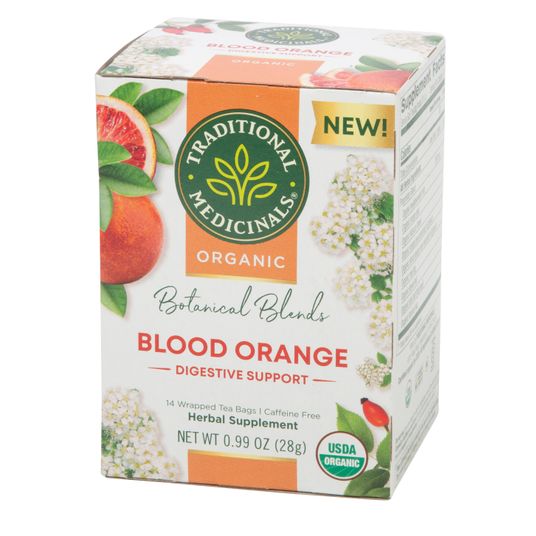 Traditional Medicinals Blood Orange Tea, Botanical Blend, Organic