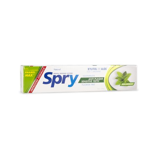 Spry Xylitol Toothpaste, Fluoride Free, Spearmint Azure Standard