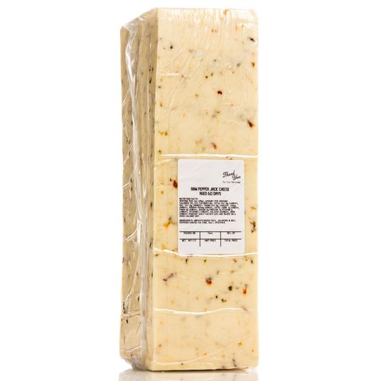 Azure Market Pepper Jack Cheese, Raw, Random Weight Azure Standard
