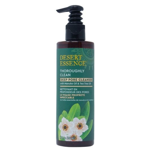 Desert Essence Thoroughly Clean Deep Pore Cleanser - Azure Standard