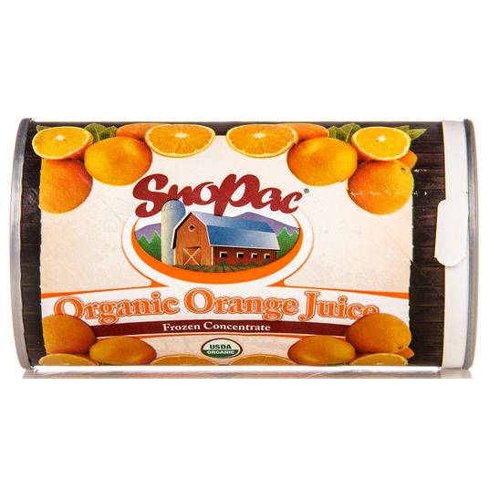 SnoPac Orange Juice, Frozen Organic - Azure Standard