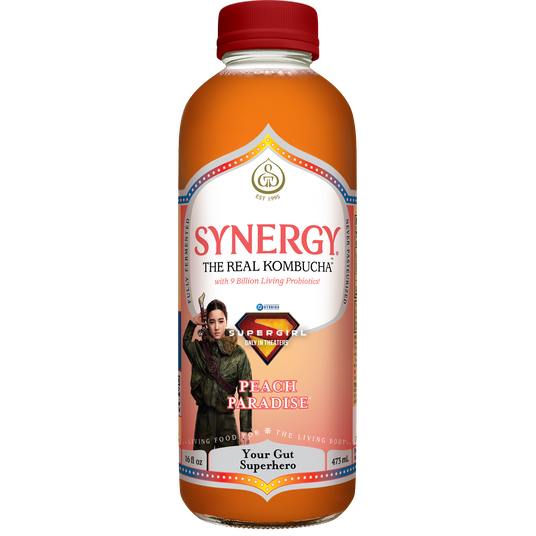 GT's SYNERGY, Kombucha Raw, Peach Paradise - Azure Standard
