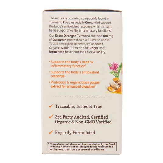 Garden Of Life Mykind Extra Strength Turmeric Inflammatory