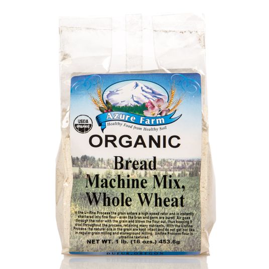 Azure Market Organics Whole Wheat Bread Machine Mix, Organic Azure