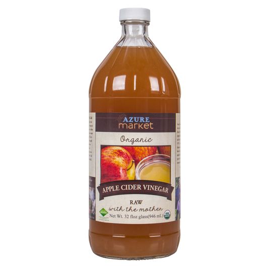 Azure Market Organics Vinegar, Raw Apple Cider, Organic