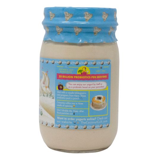 The Coconut Cult Yogurt, Coconut Probiotic, Vanilla Toffee