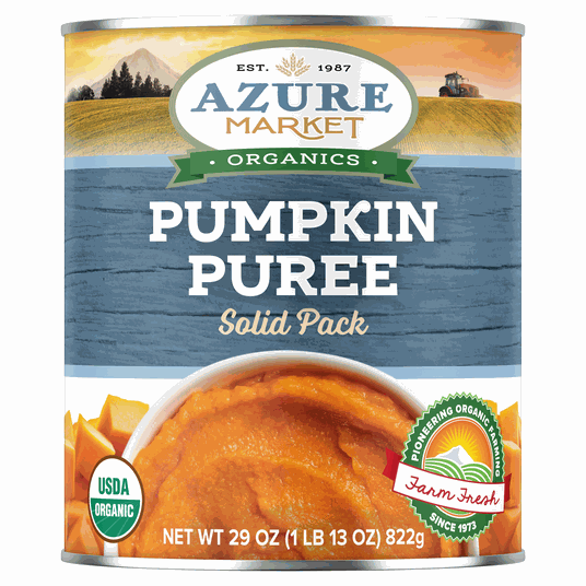 Azure Market Organics Pumpkin Puree, Solid Pack, Organic Azure Standard