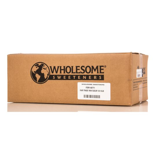 Wholesome Sweeteners Cane Sugar, Raw, Fair Trade - Azure Standard