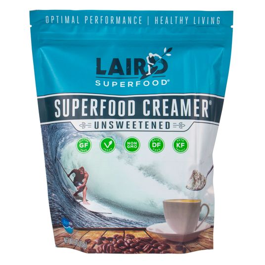 Laird Superfood Coffee, Superfood Creamer, Unsweetened, Powder, Dairy