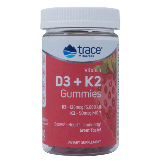 Trace Minerals Vitamin D3 & K2 Gummies Azure Standard