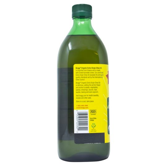 Bragg's Olive Oil, Extra Virgin, Organic - Azure Standard