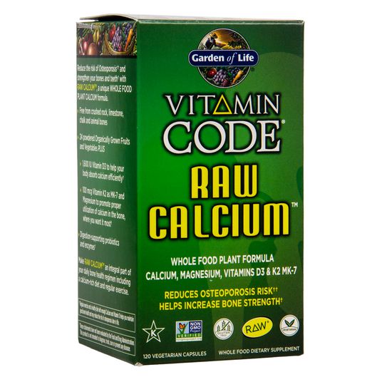 Vitamin Code Raw Calcium 120 Caps
