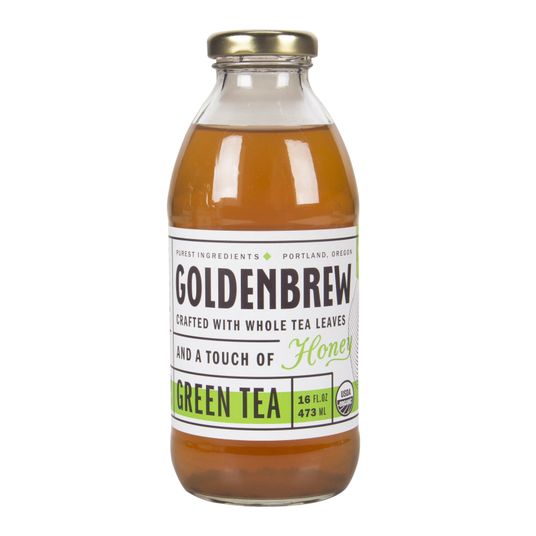 Goldenbrew Tea, Green Tea with Honey, Organic Azure Standard