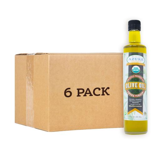 Azure Market Organics Olive Oil, Extra Virgin, Cold Pressed