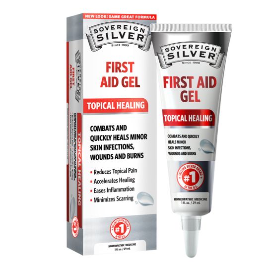 Sovereign Silver First Aid Gel, Topical Healing - Azure Standard