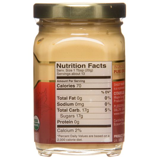 Shady Maple Farm Maple Butter, Organic - Azure Standard
