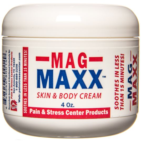 Pain & Stress Center Mag MAXX Skin & Body Cream - Azure Standard
