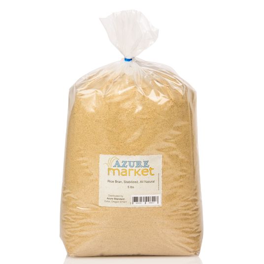 Azure Market Rice Bran, Stabilized, All Natural - Azure Standard