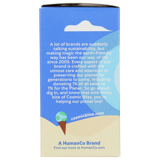 Cosmic Bliss Coconut Vanilla Ice Cream Sandwich, Cookie, GF