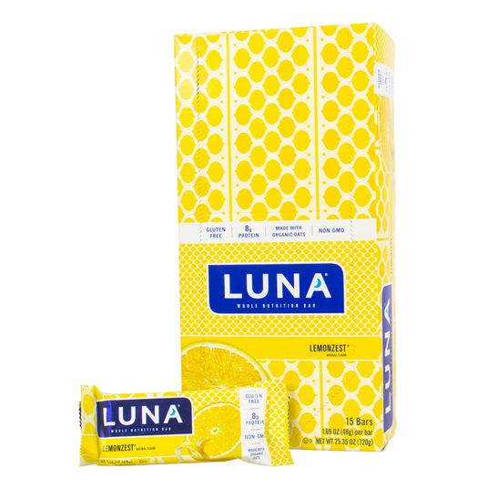 Clif Bar Luna Bar Lemon Zest Azure Standard
